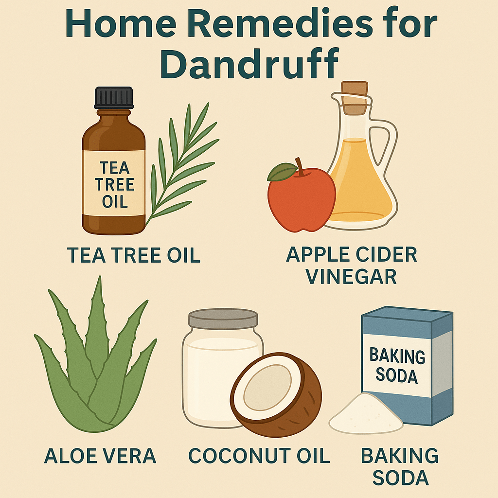 Top 5 Home Remedies for Dandruff – Backed by a Physician