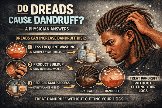 Do Dreads Cause Dandruff? A Physician Answers