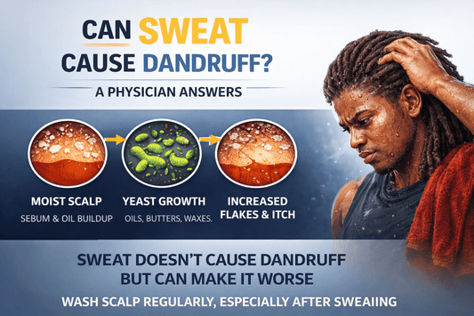 Can Sweat Cause Dandruff? A Physician Answers