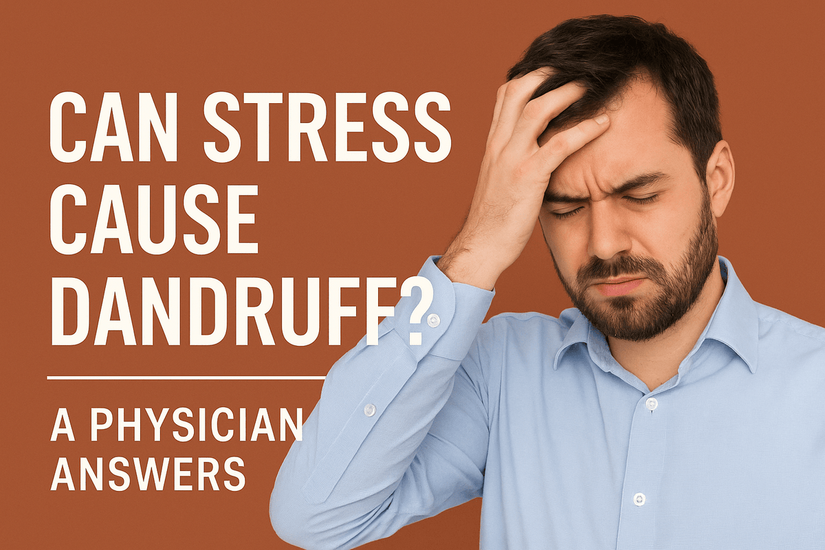 Can Stress Cause Dandruff? Yes - A Physician Explains Why